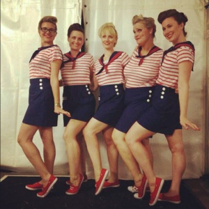 All dolled up and ready to hit the streets in our brand new get-ups!